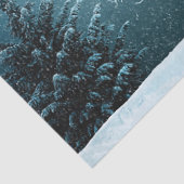 Verbluffende winterboom - compleet met konijn! tissuepapier (Detail)