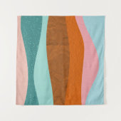 Verbluffende woestijn geïnspireerd op tapijt wandkleed (Voorkant (horizontaal))