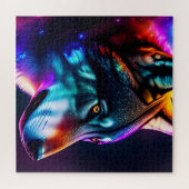 Verbluffende wolf legpuzzel (Horizontaal)