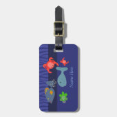 Verbluffende Zee ritters Bagagelabel (Voorkant verticaal)