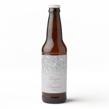 Verbluffende zilveren glitter