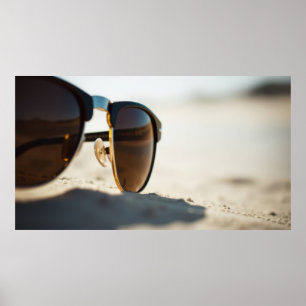 Verbluffende Zonnebril Poster