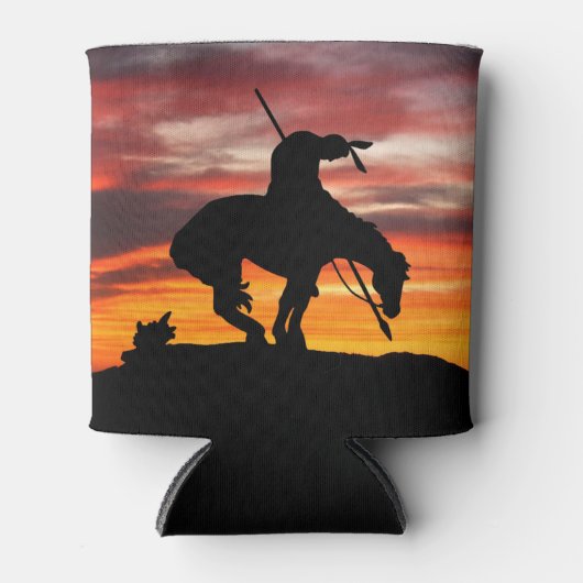 Verbluffende zonsondergang met einde van het pad s blikjeskoeler (Voorkant)