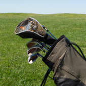 Verbluffende zwarte Oystercatcher met Clam Golfheadcover (Insitu)
