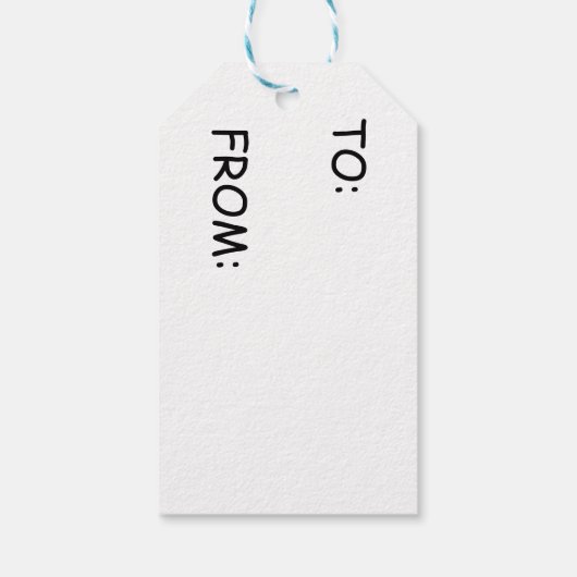 Verbluffende zwartogige Susans Cadeaulabel (Achterkant)