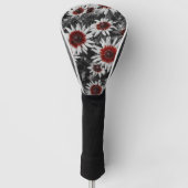 Verbluffende zwartogige Susans Golfheadcover (Voorkant)