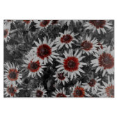 Verbluffende zwartogige Susans snijplank (Voorkant)