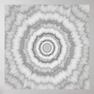 Verblust in stof poster