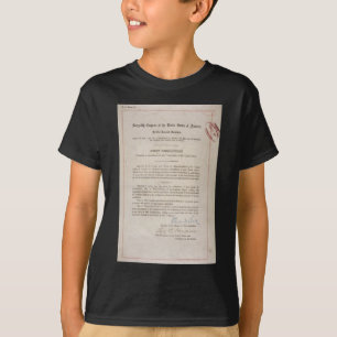 Verbod 18e wijziging t-shirt