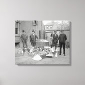 Verbod Agenten met Moonshine Still, 1922 Canvas Afdruk (Voorkant)