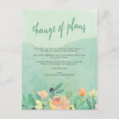 Verbod annuleringen Veranderen plannen uitgesteld Briefkaart (Voorkant)