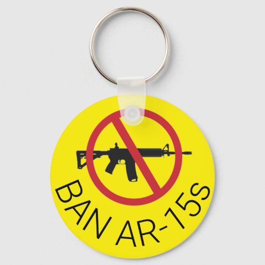 Verbod AR-15s Sleutelhanger (Voorkant)