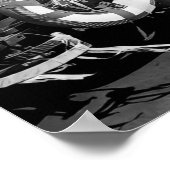 Verbod Bier, Vintage 1930, Bar art Poster (Hoek)