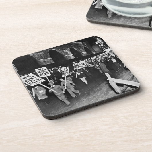  Verbod Bier, we willen Bier, Historisch Bier Onderzetter (Linkerzijde)