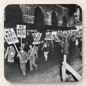  Verbod Bier, we willen Bier, Historisch Bier Onderzetter (Voorkant)