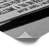  Verbod Bier, we willen Bier Verbod Poster (Hoek)