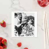 Verbod Bier, we willen Bier Verbod Servet (Insitu)