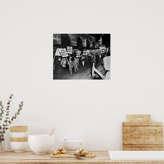  Verbod Bier, willen wij Bier, Bierkunst Poster (Keuken)