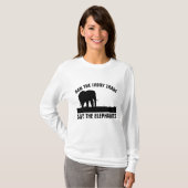VERBOD DE GEHEUGENHANDEL, SLUIT DE ELEPHANTS T-shi T-shirt (Voorkant volledig)