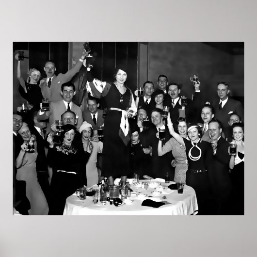 VERBOD EINDIGT 1933 [DIGITALE ART] POSTER (Voorkant)