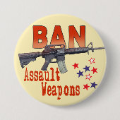 Verbod op asfaltwapens Grote Button (Voorkant)