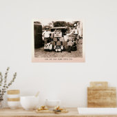 Verbod op bier Raid, Kilgore, TX 1931 Poster (Keuken)