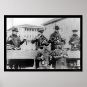 Verbod op bieren in Zion City, IL 1920 Poster