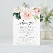 Verbod op bruiloft - Uitgesteld - Wijziging planne Kaart (Staand voorkant)