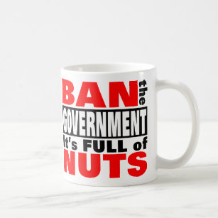 Verbod op de regering koffiemok