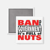 Verbod op de regering magneet (Voorkant / Achterkant)
