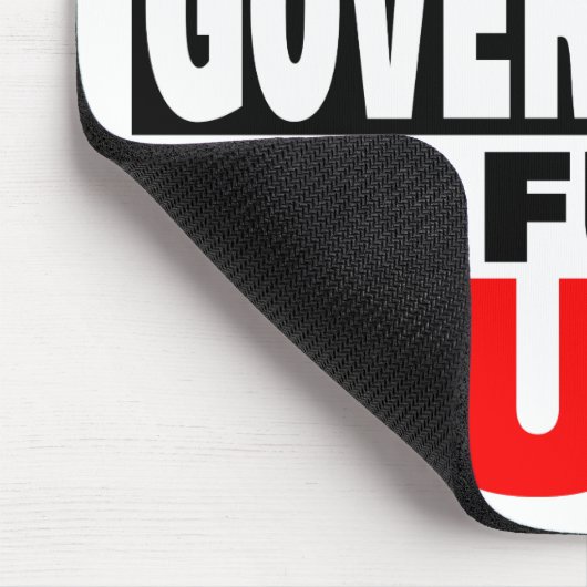 Verbod op de regering muismat (Hoek)