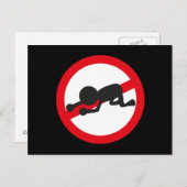 Verbod op frustratie - Witte achtergrond Briefkaart (Voorkant / Achterkant)