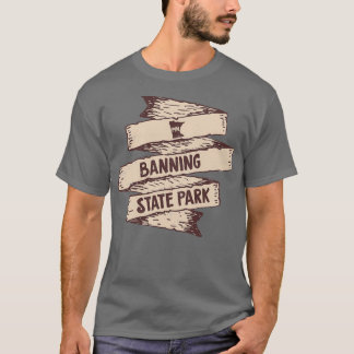 verbod op het staatspark Minnesota MN Forest Deer T-shirt