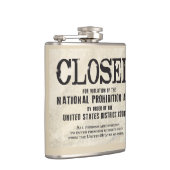 Verbod op kolf heupfles (Rechts)