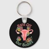 Verbod op onze lichamen sleutelhanger (Voorkant)