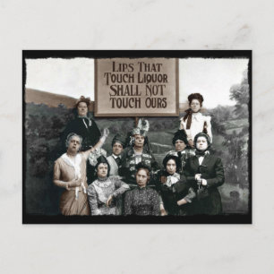 Verbod op vrouwen briefkaart