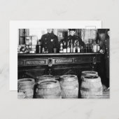Verbod - Speakeasy Police Raid Bootlegger - M Briefkaart (Voorkant / Achterkant)