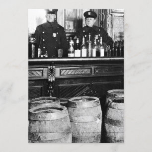 Verbod - Speakeasy Police Raid Bootlegger - M Kaart