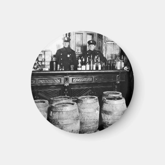 Verbod - Speakeasy Police Raid Bootlegger - M Magneet (Voorkant)