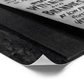 VERBOD VAN 1919 LAATSTE WAARSCHUWING VERKOOP POSTER (Hoek)