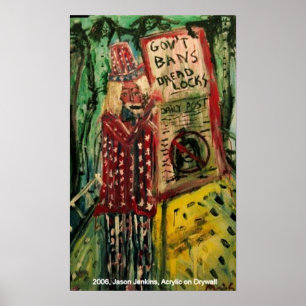 Verbod van de Dread Poster