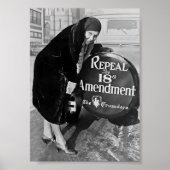 Verbod, Zwart-wit  Kunst Poster (Voorkant)