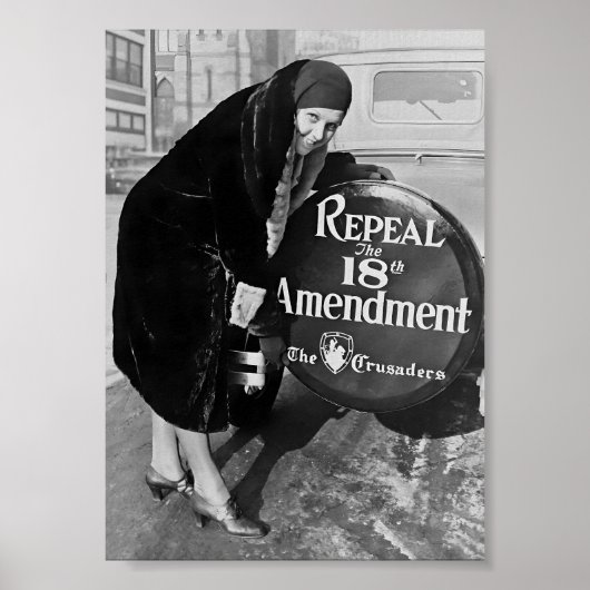 Verbod, Zwart-wit  Kunst Poster (Voorkant)