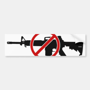 Verboden Assault is nu gekweld! Bumpersticker
