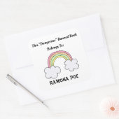 Verboden boek Rainbow Book Label (Envelop)