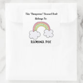 Verboden boek Rainbow Book Label (Tas)