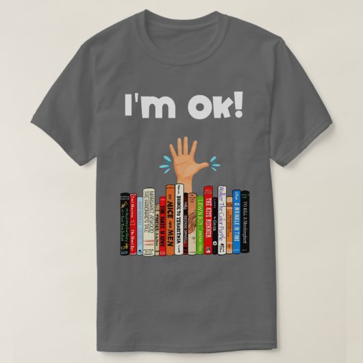 verboden boeken 12 t-shirt (Design voorkant)