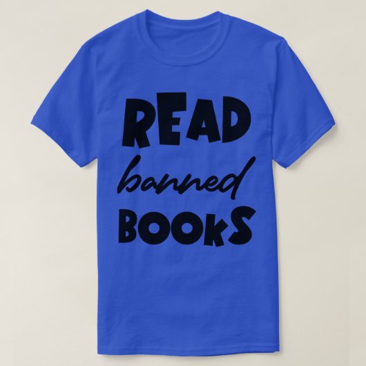 Verboden boeken 24 t-shirt (Design voorkant)