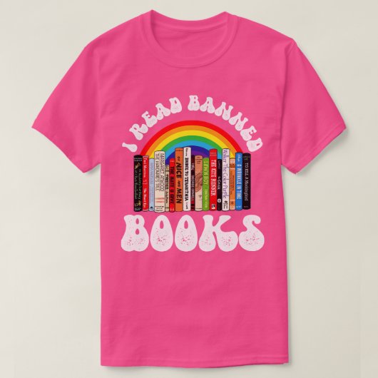Verboden boeken 26 t-shirt (Design voorkant)