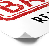 Verboden boeken Censuur Ik ben met de Verboden Poster (Hoek)